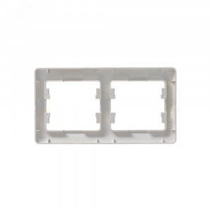 Рамка 2-м Glossa горизонт. титан SE GSL000402