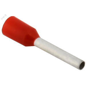 Наконечник НШВИ 1,0-10 темно-красный (20шт/упак) IEK UGN11-001-010-020