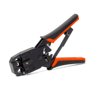 JT-03, Клещи для обжима разъемов 8Р8С (RJ-45), 6Р6С (RJ-12), 6P4C (RJ-11), 6Р2С, 4P4C, 4P2C (RJ-22), встроенные модули