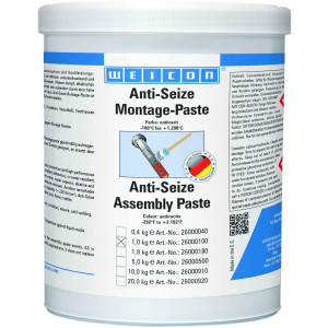wcn26000100, 10000177 WEICON Anti-Seize Монтажная паста (1 кг) Защита от коррозии и высокопроизводительное смазывающее сре