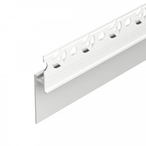 Профиль PLINTUS-FANTOM-H35-2000 WHITE 043666, Алюминиевый профиль для светодиодных лент и линеек. Цвет - белый RAL9003 (порошковая окраска). Габаритные размеры (LхWхH): 2000x13x66,9 мм. Ширина площадки для ленты 8 мм. Аксессуары приобретаются отдельно. Цена за метр.