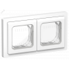 Изображение товара FLITE Рамка 2-местная IP55 Рпро-2-55-ФлБ белый IEK FI-M20-32-55-K01