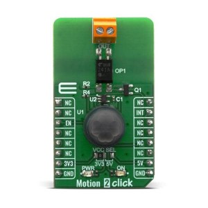 MIKROE-4059, Инструменты разработки оптического датчика Motion 2 Click