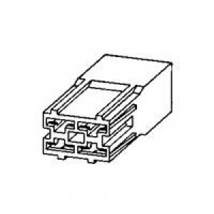 280073, Клеммы FF 375 REC HSG 4P NYLON NAT
