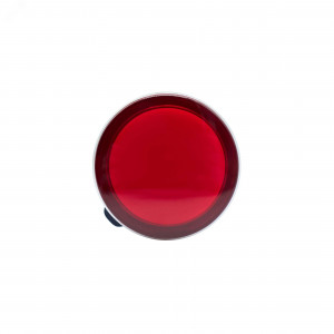 Индикатор сигнальный со встроенным диодом 9-24В, красный, алюминий, зажим Plug-In M22L-F24RAP