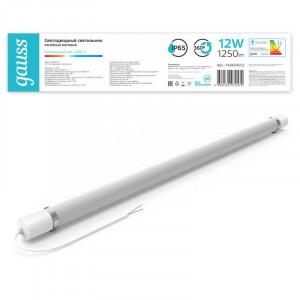 Светильник светодиодный 590х29х29мм 12Вт 4000К 1250лм IP65 COMPACT линейный матов. 143424212