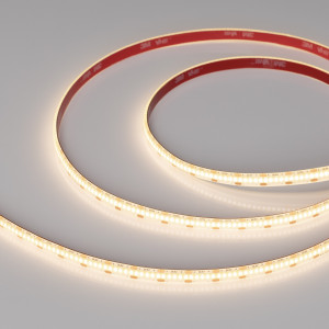 Лента герметичная COB-SE-X360-8mm 5V Warm3000 (5 W/m, IP65, CSP, 5m) 041709, Лента COB сплошной засветки без видимых светодиодов, IP65 (SE - силиконовое покрытие). Светодиодов CSP 360 шт/м. Цвет свечения ТЕПЛЫЙ 3000K, высокий индекс цветопередачи CRI>90, угол 140°. Мощность 5 Вт/м, питание 5 В. Размеры 5000х8х4 мм. Мин.отрезок 13,