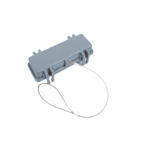 Защитная крышка H24B-PC-4S, Защитная крышка, типоразмер 24B, без уплотнителя, без защелок (упоры для двух защелок), материал корпуса: пластик