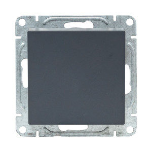 Механизм выключателя, одноклавишный, кнопочный, графит Эпика EKF UP1-SWG-13