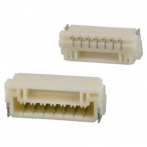 SM07B-GHS-TB(LF)(SN), 1x7P GH 1 1.25мм вилка pIn 7 -25°C~+85°C 1A SMD,P=1.25мм  провод-плата / провод-провод соединитель