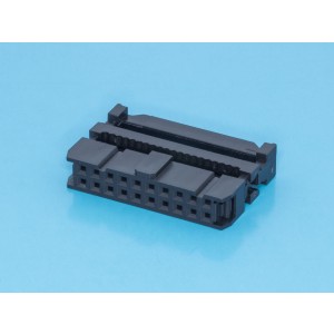 IDC-20, Разъем 2х10 гнездо на плоский кабель