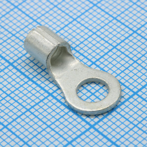 Наконечник кабельный ПМ 6-5, Наконечник кабельный кольцевой М5 под пайку или опрессовку проводов сечением до 6 мм2