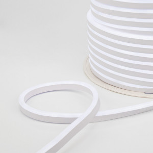 Шнур светодиодный SMD 20м 8х16мм 120LED/м бел. 6.5Вт IP65 односторонний гибкий неон 131-007