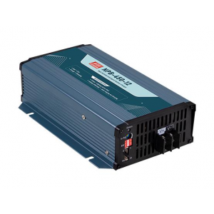 NPB-450-72, AC/DC зарядное устройство, 72V/5.5A, вход 90…264VA C, 47…63Гц /127…370В DC, изоляция 3000В AC, PFC, CAN, программируемый, для свинцовых (обслуживаемых, гелевых, AGM) и Li-ion (Fe, Mn), 4 стадии заряда, 205*135*55мм, -30…+70°С
