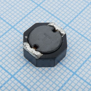 SRU1048-220Y, SMD индуктивность проволочная, на ферритовом сердечнике, экранированная 22uH 30% 100KHz 22Q-Factor Ferrite 2.6A 42mOhm