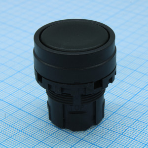A20B-A1EB, Кнопка антивандальная черная с фиксацией