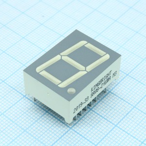 SA08-21GWA, 1 разрядный индикатор 20,32мм/зеленый/568нм/3-10.5мкд/ОА