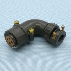 ШР20У4НШ4 розетка, кабельная розетка угловая