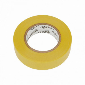 Изолента ПВХ 0.13х19мм 25м желт. KR-09-2202