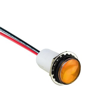 PML50YFVW, Светодиодные панельные индикаторы PMI .668in. Yellow LED Flex Wire