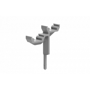 Держатель маркировки TPZJ2.5-2-GY, Держатель маркировки, для клемм серии TP, цвет: серый