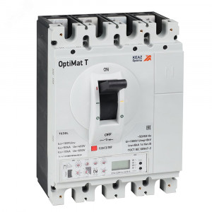 Выключатель автоматический для защиты двигателя OptiMat T400L ETA-M 400A 3P