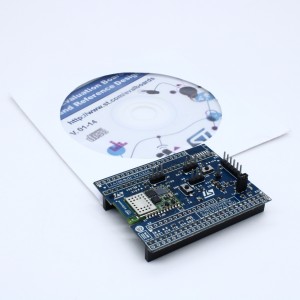 STEVAL-IDW001V1, отладочное средство для модулей WiFi производства ST: SPWF01S.
Плата используется совместно с STM32F0Discovery.