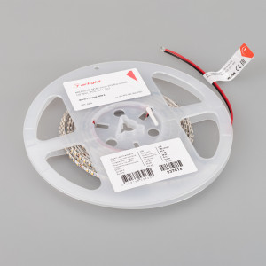 Лента MICROLED-M182-4mm 24V Warm3000 (10 W/m, IP20, 2216, 5m) 037816, Светодиодная лента MICROLED-M182, открытая IP20. Светодиоды 2216, 182 шт/м (910 шт на 5 м), белая плата 4 мм, скотч 3M. Цвет ТЁПЛЫЙ 3000 K, цветопередача CRI>90 , угол 120°. Питание 24 В, мощность 10 Вт/м (50 Вт на 5 м). Размеры 5000x4x1.6 мм. Мин.отрезок