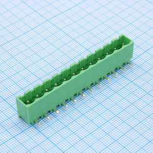 2EGTRC-5.08-12P-14-00, Разъемный клеммный блок на плату, 12 контактов. Серия 2EGTRC-5.08