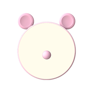 Светильник ночник настольный Qplus модель GTL702 5W 200lm 2700-6000K 5V Li-ion 1200mA розовый диммируемый LED 1/10/30 NN7024