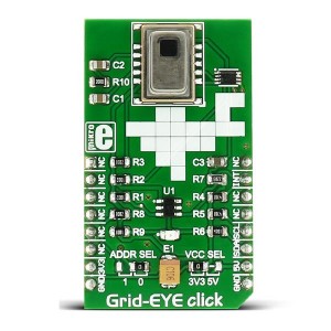 MIKROE-2539, Инструменты разработки температурного датчика Grid-EYE click