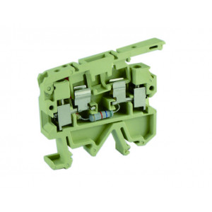 Предохранительная клемма USK-2.5RDX24, Предохранительная клемма, тип предохранителя: 5x25, LED 24V, тип фиксации провода: винтовой, номинальное сечение: 2,5 мм кв., до 6,3A, 500V, ширина: 8 мм, цвет: бежевый, тип монтажа: DIN35