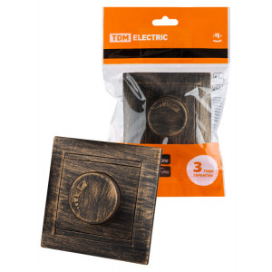 Светорегулятор RL 300 Вт старинная бронза "Лама" SQ1815-0769