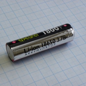 Аккумулятор 18650 Фаза 1.8, Аккумулятор литий-ионный (Li-Ion)