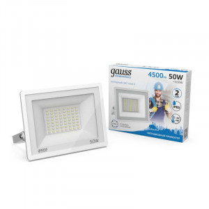 Прожектор светодиодный LED 50W 3500lm IP65 6500К белый 1/20 613120350