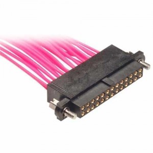 M80-4663405, Проводные клеммы и зажимы 17+17WAY EXT WALL FM CRIMP S/BORE W/JS