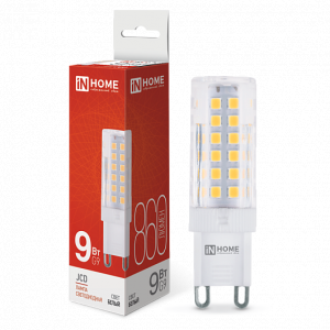 Лампа светодиодная LED-JCD 9Вт 230В G9 4000К 860Лм 4690612036380