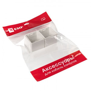 Соединитель (60х60) (4 шт) белый EKF-Plast