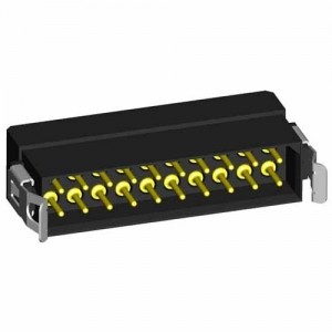 M80-8121005, Проводные клеммы и зажимы 5+5 POS MALE 24-28 AWG LATCHED