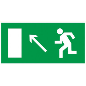 Этикетка самокл. 100х50мм "Нап.к эв.вых. нал.вв." YPC30-105NEV-NALVV