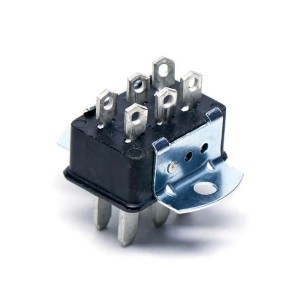 P-306H-AB, Вилки и гнезда Jones 6C PNL MNT PLUG