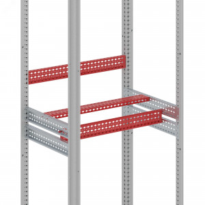 Рейка поперечная, широкая, для шкафов CQE шириной 600 мм, 1 упак - 4 шт. R5NPDF600