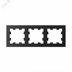 Рамка 3-м AtlasDesign универс. карбон SE ATN001003