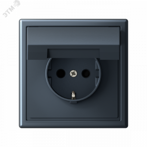 ARTGALLERY РОЗЕТКА с заземл. со шторк. с крышк., 16А, IP20,  механизм, быстрозажимные клеммы, грифель GAL000746S