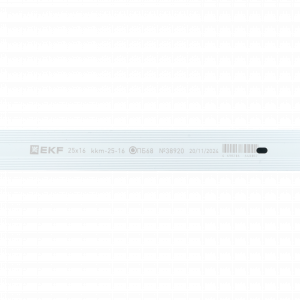 Кабель-канал магистральный (40x25) (24 м) белый EKF kkm-40-25