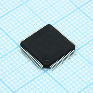 MSP430F6723AIPNR, Микроконтроллер TI 32-бит ядро MSP430 RISC 64КБайт Флэш-память 2.5В/3.3В 80-Pin LQFP лента на катушке