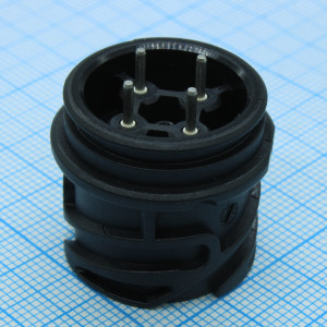 1394324-2, Разъем автомобильный 25мм 4 контакта