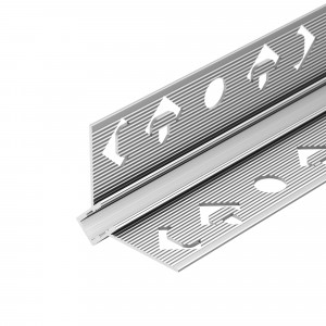 Профиль ARH-DECORE-S6-INT-2000 ANOD внутренний 034971, Алюминиевый анодированный угловой профиль для светодиодных лент и линеек, под строительную отделку или плитку. Фиксируется при помощи строительной смеси. Декоративная контурная подсветка внутренних углов стен и конструкций