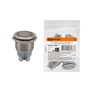 КнопкаEB2Q-1910NE/G металлическая с подсветкойзеленая 1з SQ0704-0085