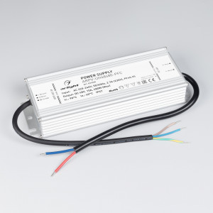 Блок питания ARPV-UH48480-PFC (48V, 10A, 480W) 031035, Источник напряжения с гальванической развязкой для светодиодных изделий. Входное напряжение 220-240 VAC. Выходные параметры: 48 В, 10 А, 480 Вт. Встроенный PFC >0,95. Герметичный алюминиевый корпус IP 67. Рабочая температура -40…+70C?. Габаритные размеры